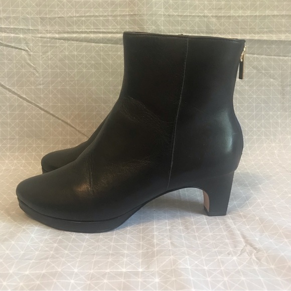 Dr. Liza Bootie in Black Leather 6 - Picture 3 of 7